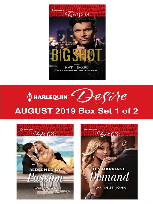 Title details for Harlequin Desire August 2019--Box Set 1 of 2 by Katy Evans - Available